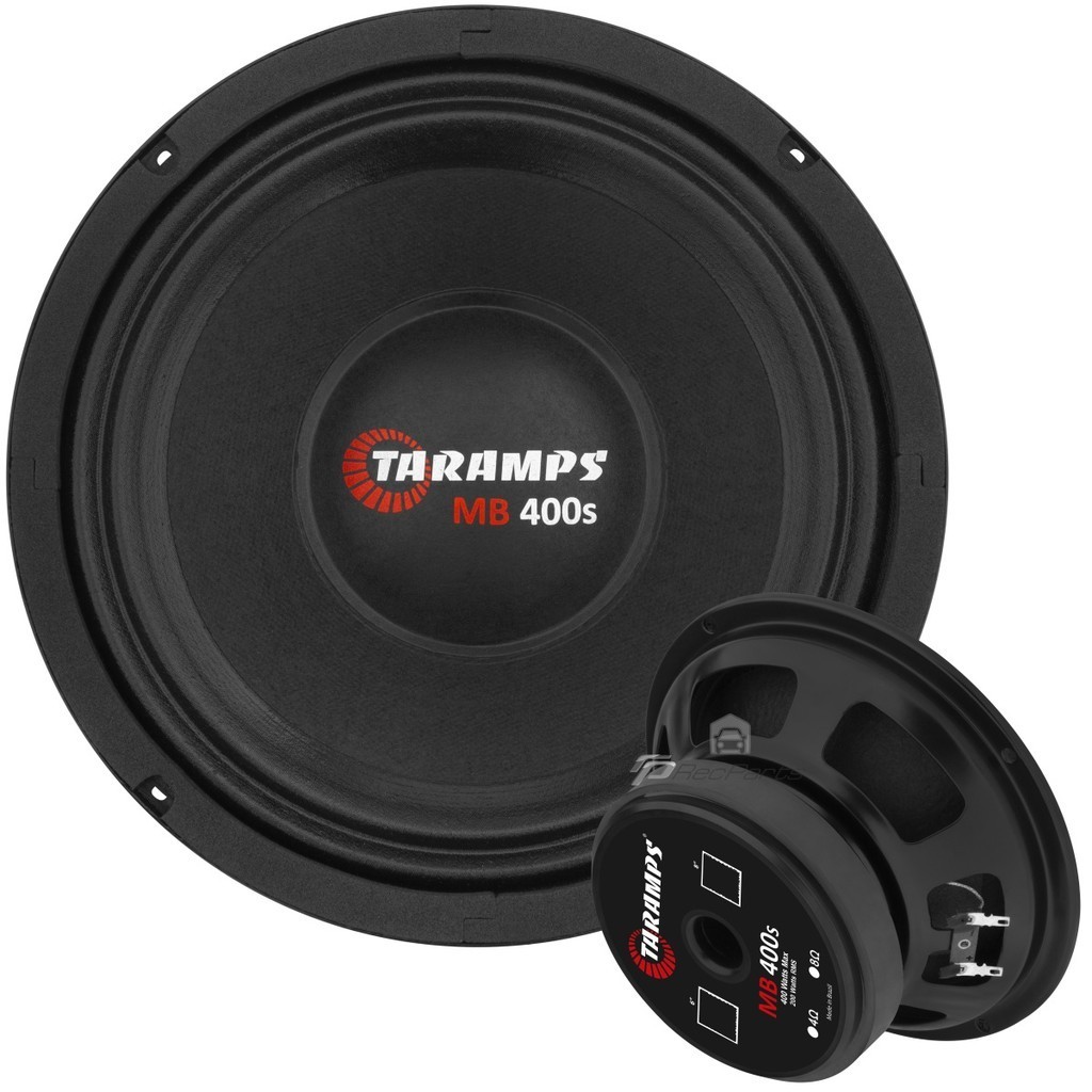 Alto Falante Woofer Taramps MB 400S 8" 200W Rms 8 Ohms