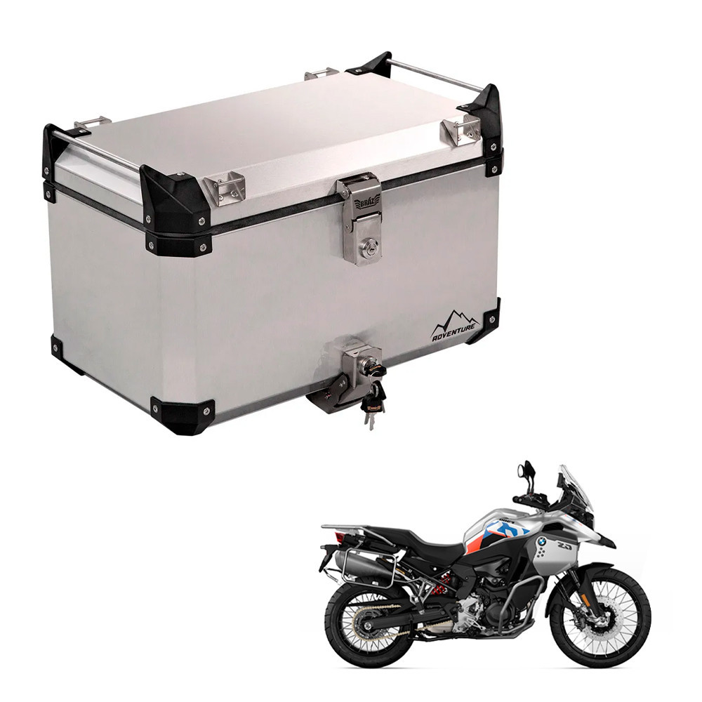 Bauleto Traseiro Adventure F 900 GS 56L Escovado Bráz
