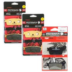 Kit Pastilhas de Freio Cb 600f Hornet Sem Abs 2008 A 2014 Potenza