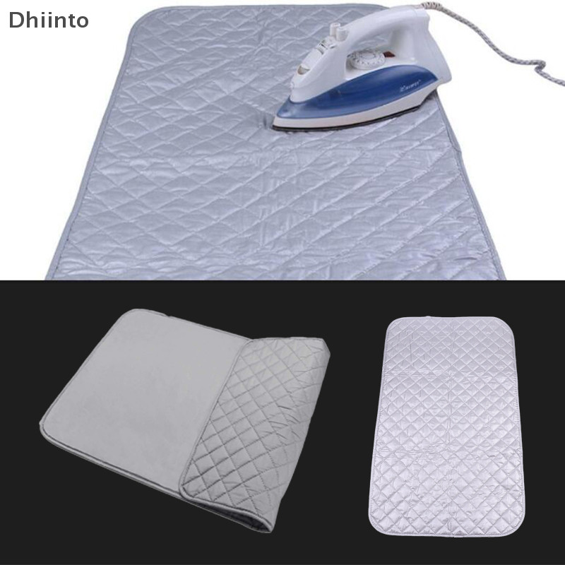 [Tapete De Passar Roupa De Mesa Viagem Portátil Tábua Protetora De Prensa Cobertor De Calor De Ferro Tampa Alternativa Para