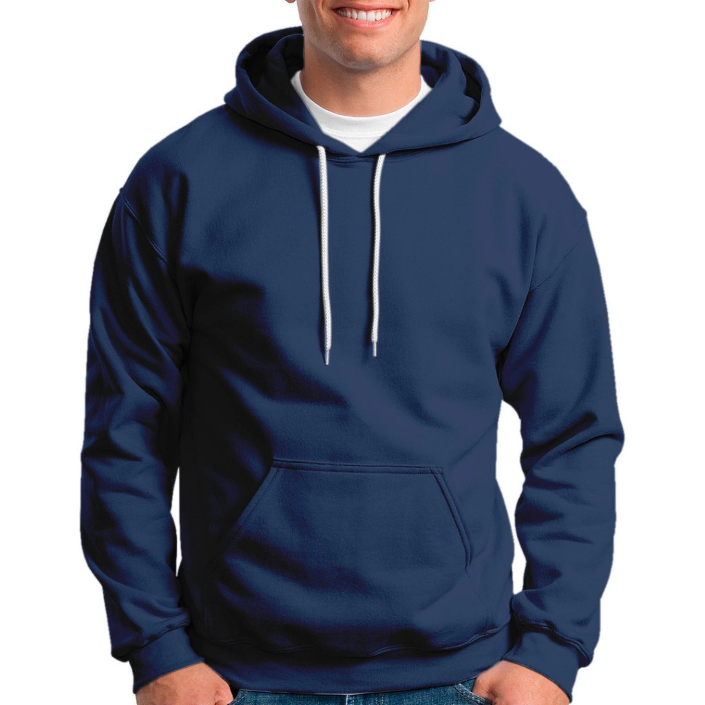 Moletom Masculino Bolso Capote Liso Gorro Canguru Blusa