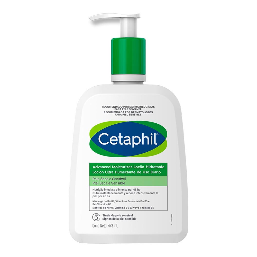 LOCAO HIDRATANTE CETAPHIL ADVANCED MOISTURIZ 473G