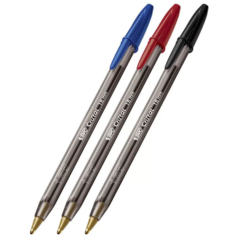 Detalhes do Caneta esferográfica 1.6 Cristal Bold com 3 unidades Bic