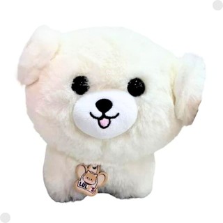 Pelúcia Infantil Cachorrinho Coleção Lulus Branco F0145-7C - Fun em Oferta na Shopee
