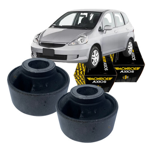 Par 02 Bucha Bandeja Dianteira Original Axios Fit 2003 2004 2005 2006 2007 2008 - Spare Parts and Accessories for Vehicles