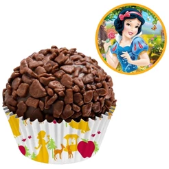 100~500 FORMINHAS NUMERO 5 BRANCA DE NEVE CLASSICA Regina (CHOCO)