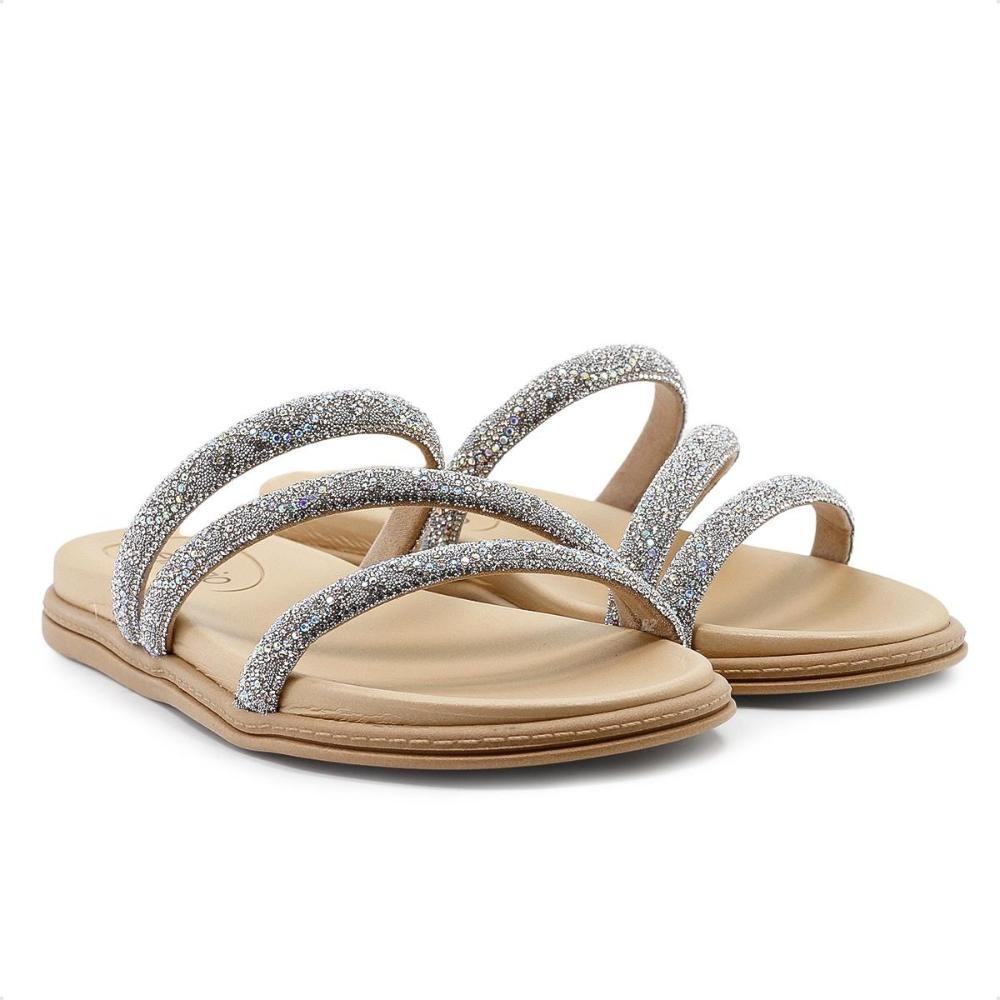 Sandália Papete Beira Rio Feminina 100% Original Com Nota Fiscal e Garantia