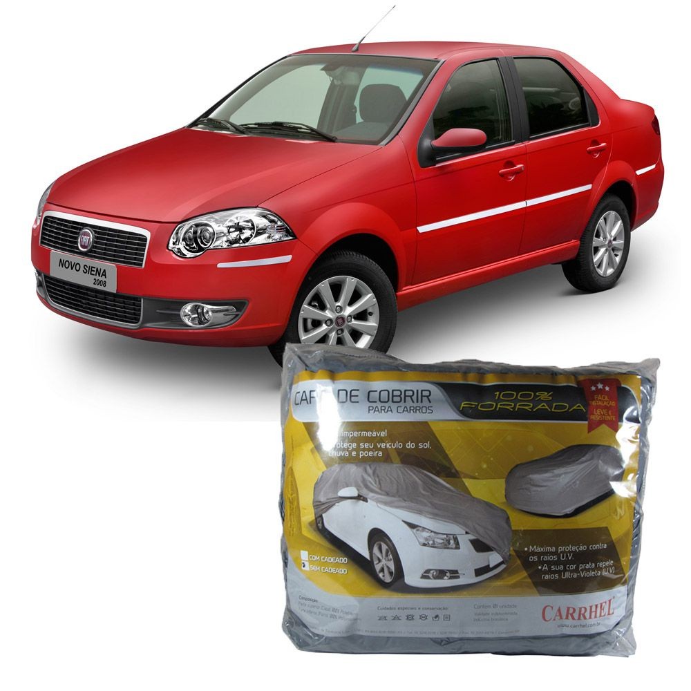 Capa Protetora Fiat  Siena Com Forro Total (M287)