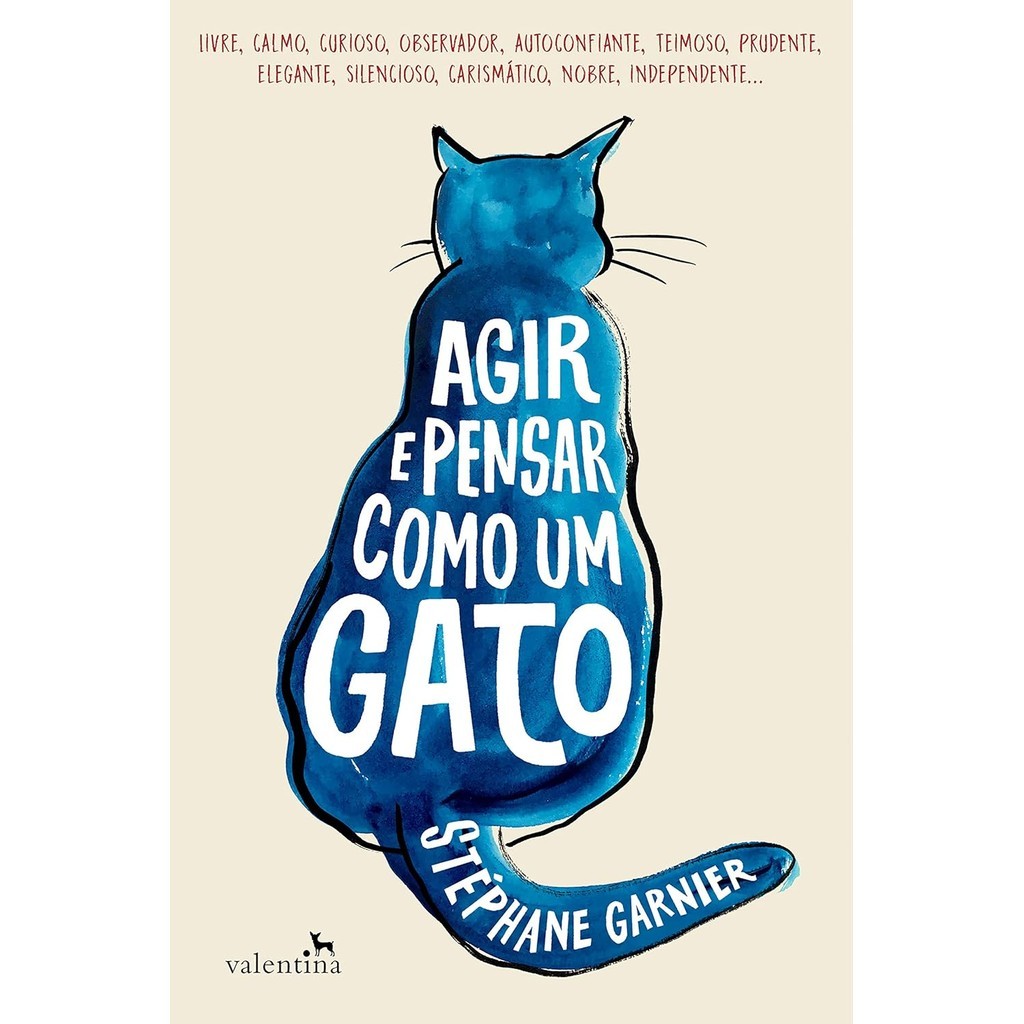 Livro Agir E Pensar Como Um Gato em Oferta na Shopee