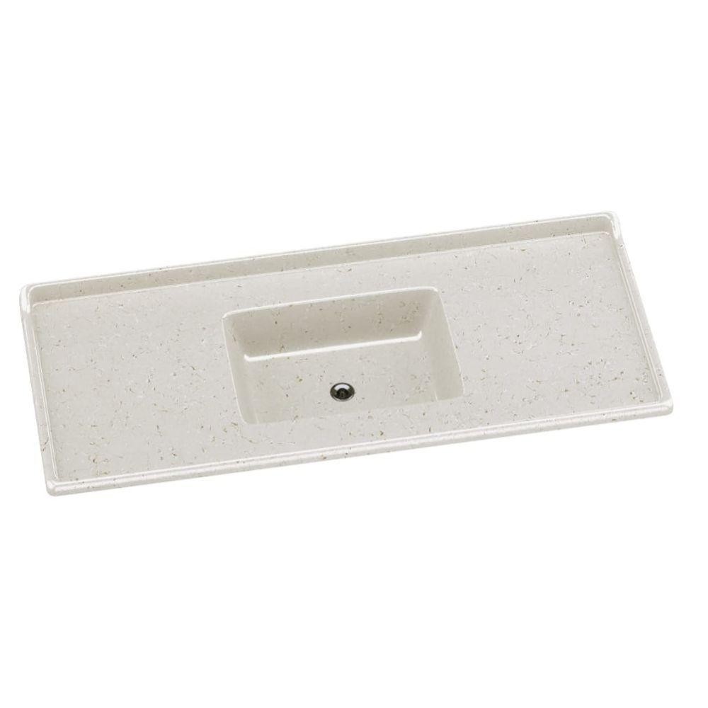 Tampo para Pia de Cozinha Rorato 120x50 cm Granitada Travertino Plus em Oferta na Shopee