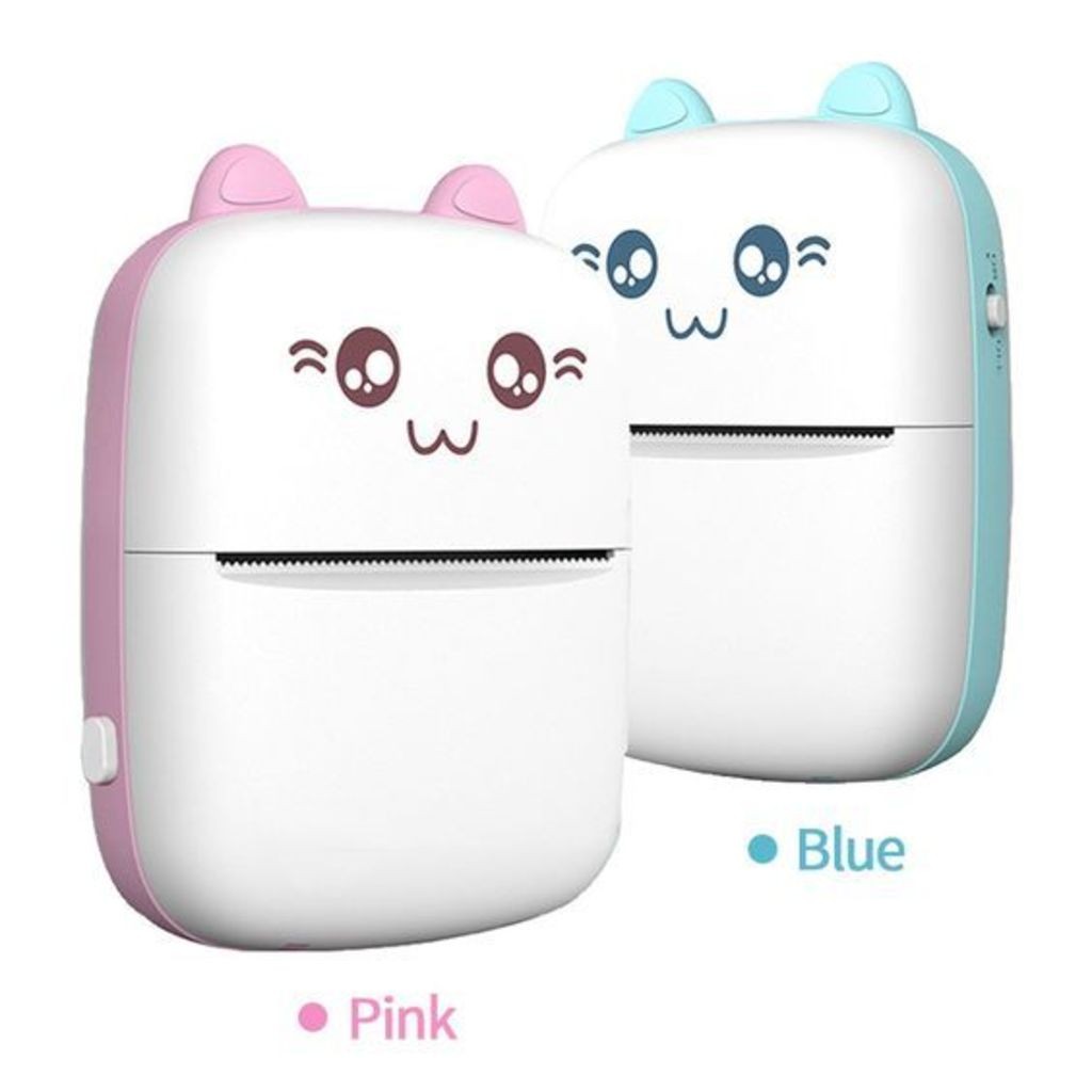 Mini Impressora de Bolso portátil Térmica impressão sem fio bluetooth Fotos Notas Android iOs