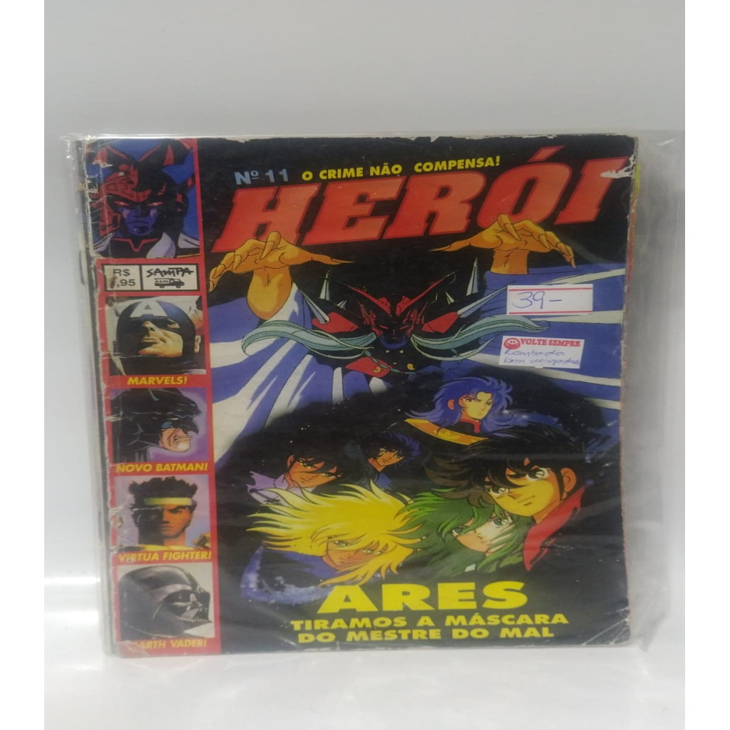 Revista Heroi Gold 11 autor Sampa