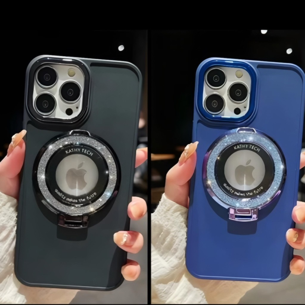 Nova capa protetora com glitter avançado suporte de cinto sensível adequado para iPhone 11pro/12promax/13/14/15promax