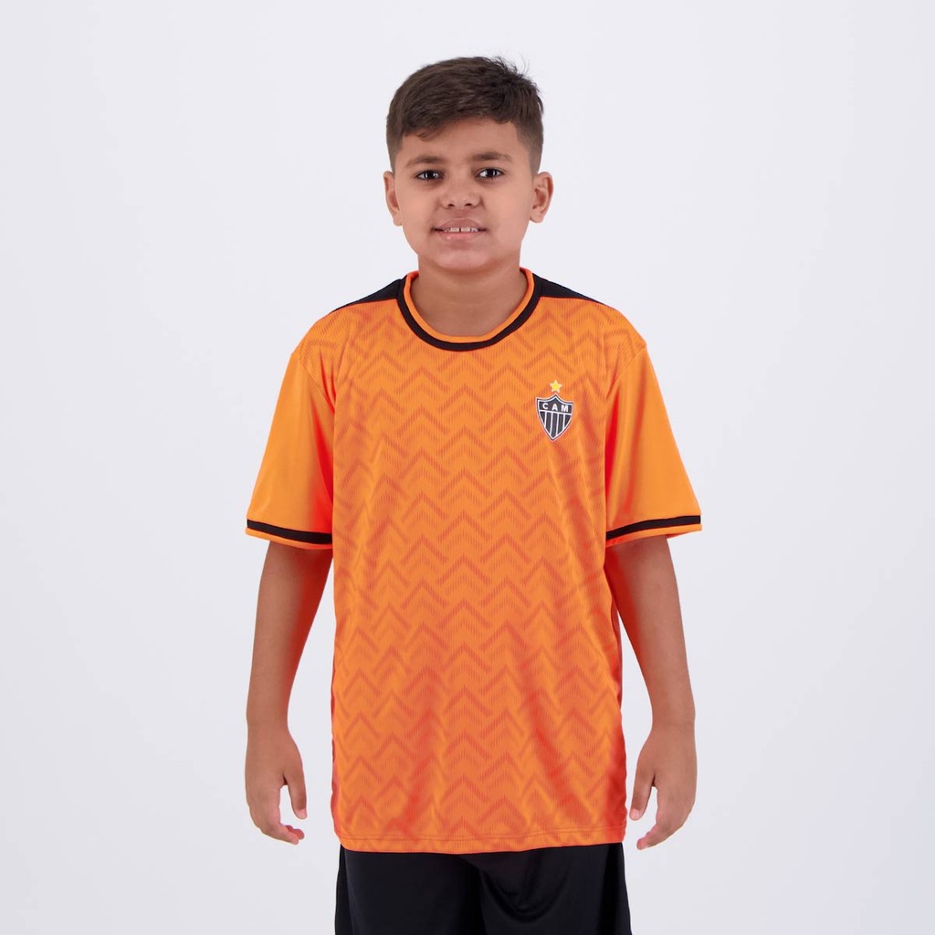 Camisa Atlético Mineiro Vitta Infantil Laranja - Sports & Outdoors