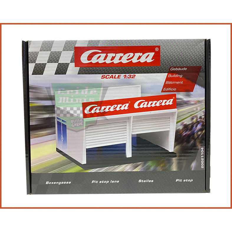 Pit Lane Pista Elétrica Autorama - Carrera 1/32