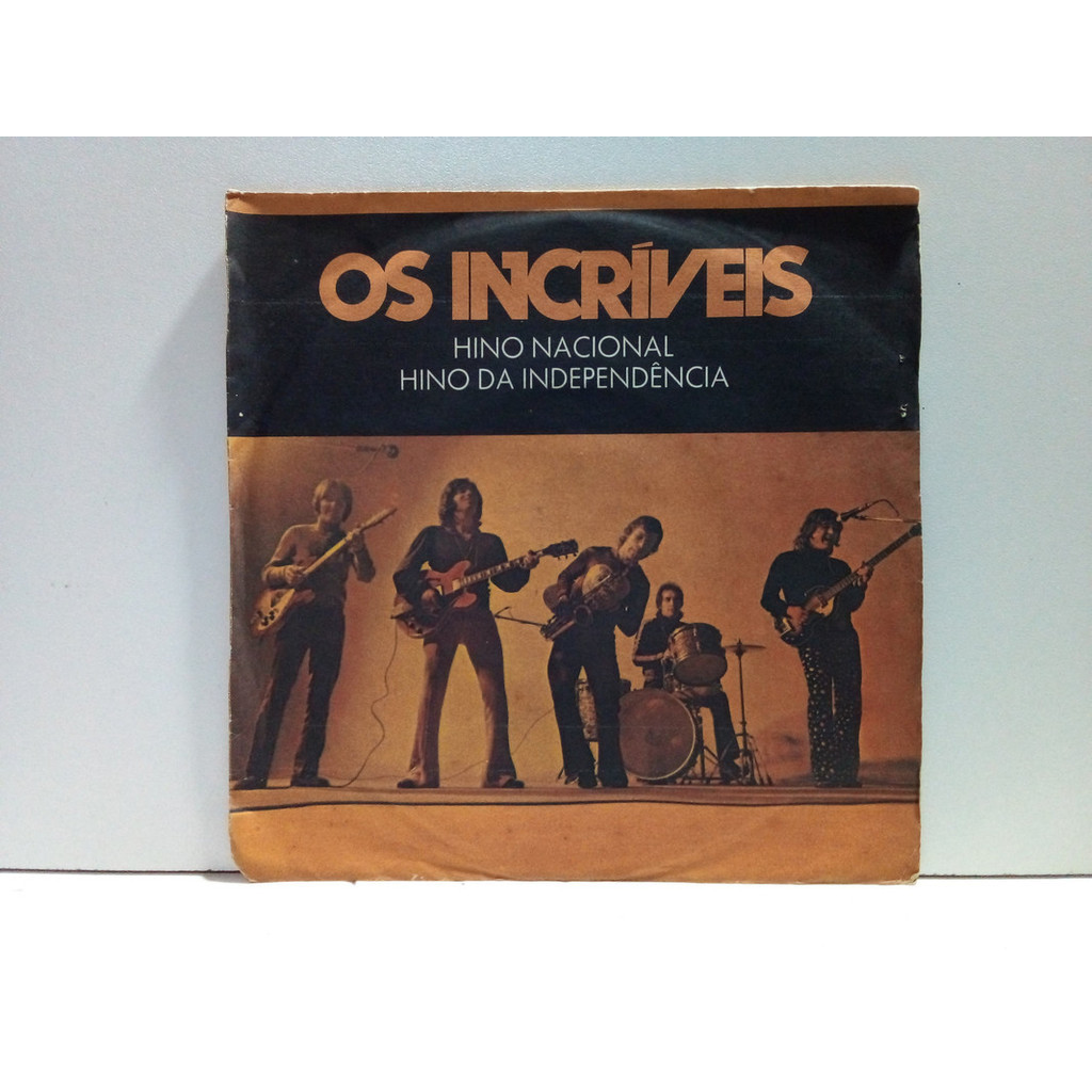 Vinil 7 Pol. Os Incríveis - Hino Nacional Brasileiro - Ag25