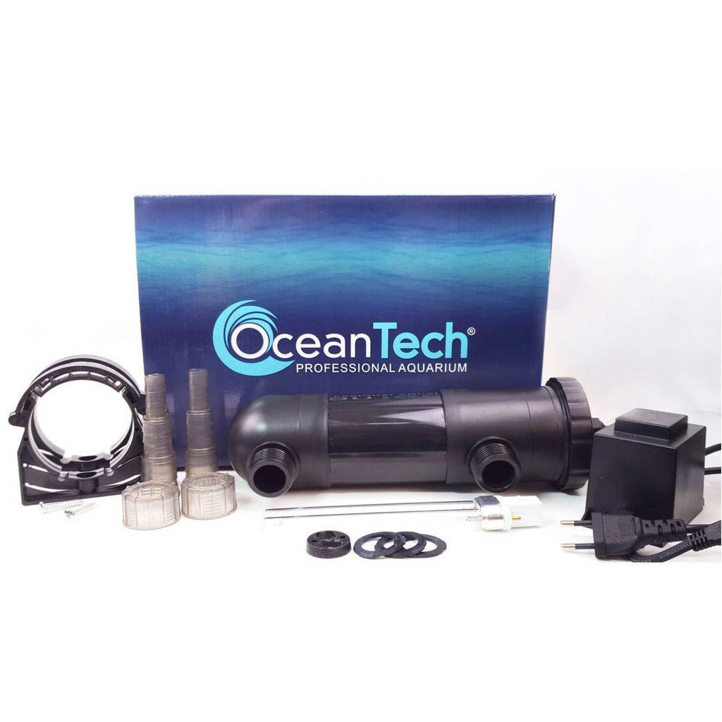 Esterilizador Uv Pu - 18 18w Ocean Tech Filtro Ultravioleta Oceantech Para Aquários Lago Tanque Fonte