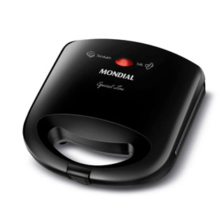 Grill e Sanduicheira Pratic SN-01 750W Preto 220V Mondial em Oferta na Shopee