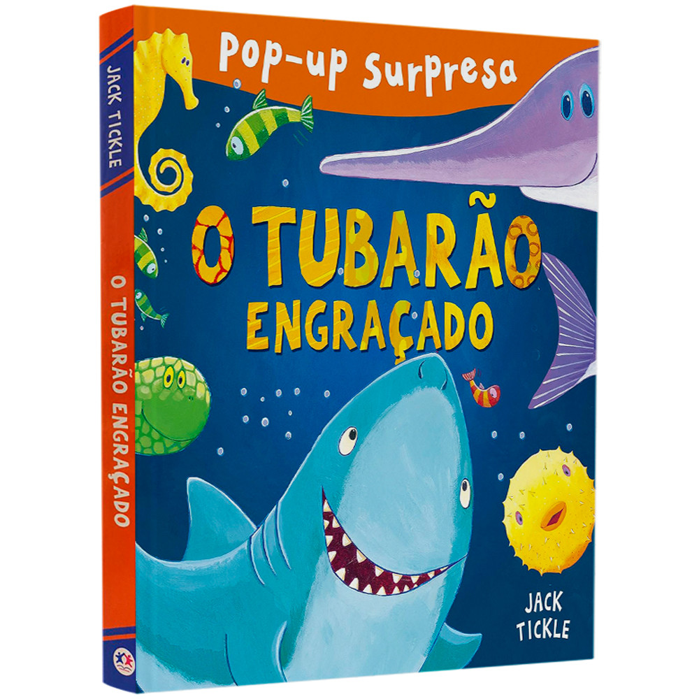 O Tubarão Engraçado | Pop-up Surpresa | A Partir de 3 Anos em Oferta na Shopee