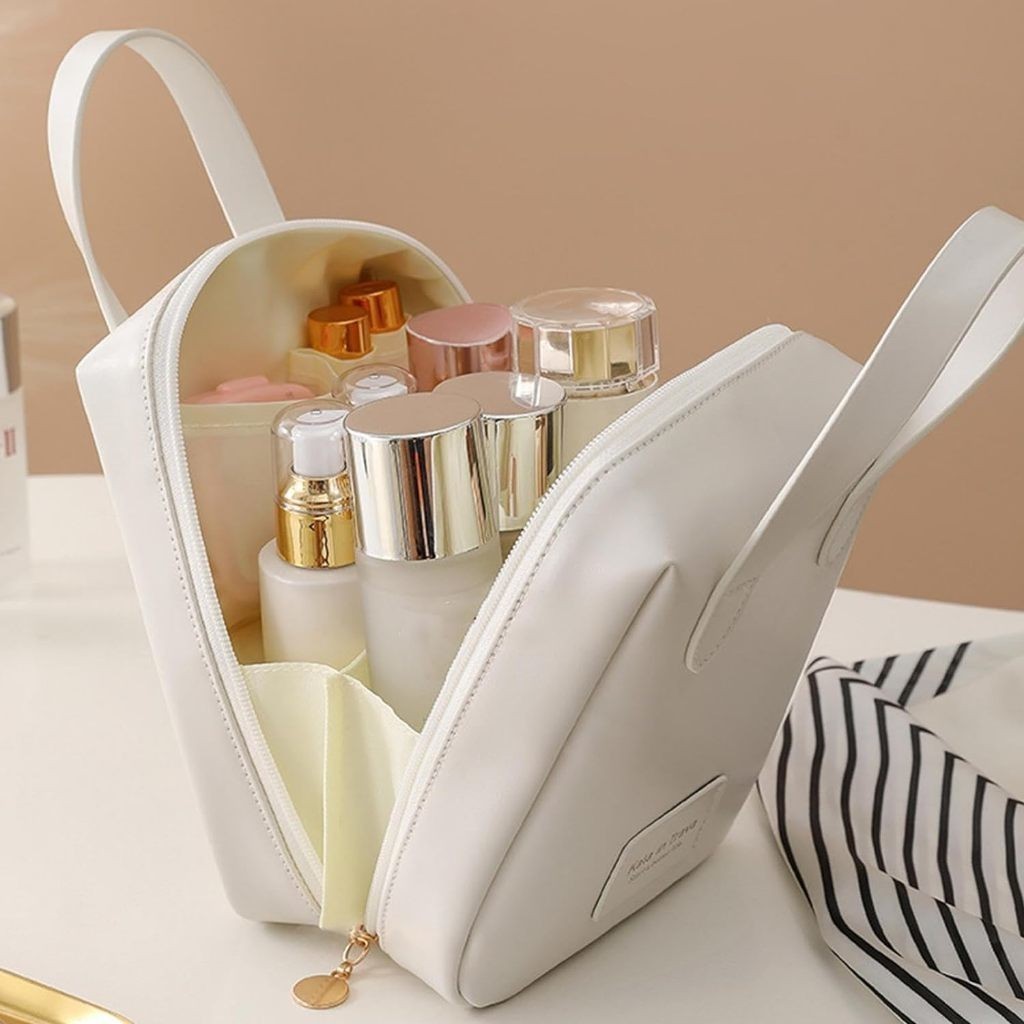 Bolsa de Cosméticos Necessaire Organizador de maquiagem Impermeável Portátil Ideal para o Uso Diário