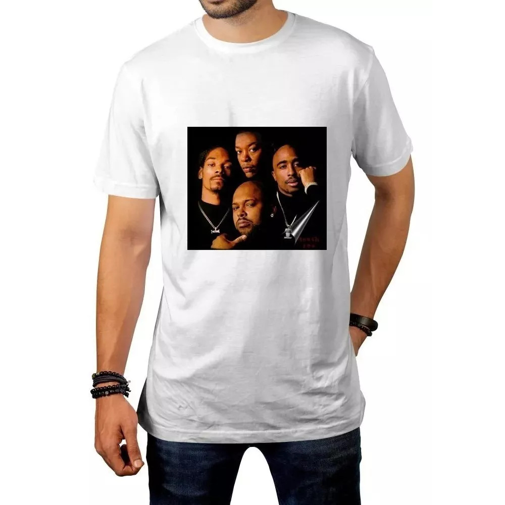 Camisa Death Row Snoop Dogg Dr Dre 2pac Tupac