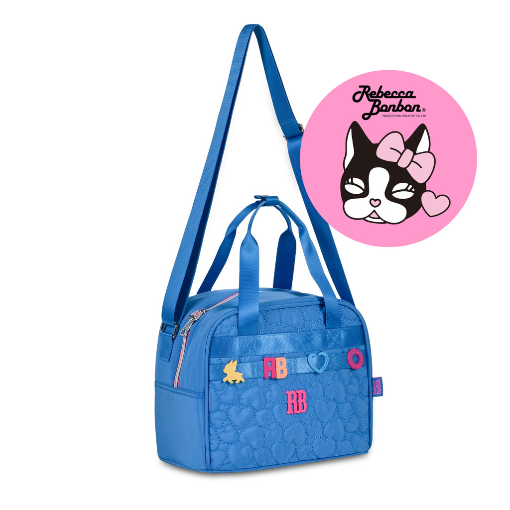 Lancheira Feminina Com Tecido Térmico 01 Bolso Rebecca Bonbon - Clio Style COR:AZUL