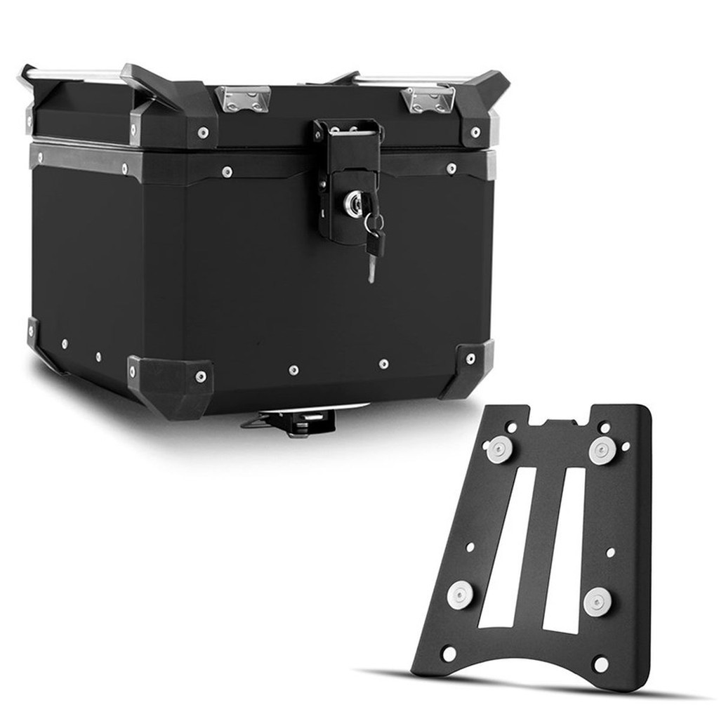 Baú+base De Fixação Top Case 35 Litros Super Adventure Yamaha Ténéré 660 2012/16