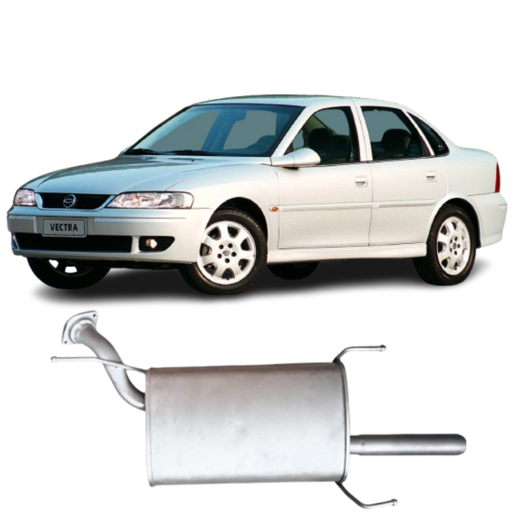 Silencioso Traseiro Vectra Sedan 2.0 8v 98 A 2005