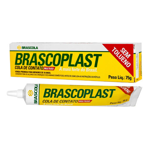 Cola De Contato Multiuso Brascoplast 75g Cola De Sapateiro em Oferta na Shopee