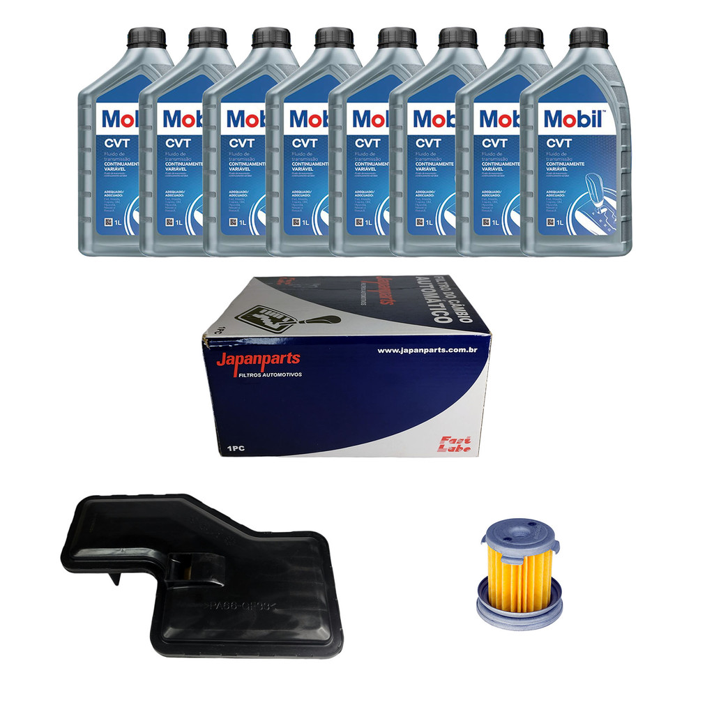 KIT TROCA ÓLEO CAMBIO CVT HONDA FIT 2003 ATÉ 2008 8 LITROS