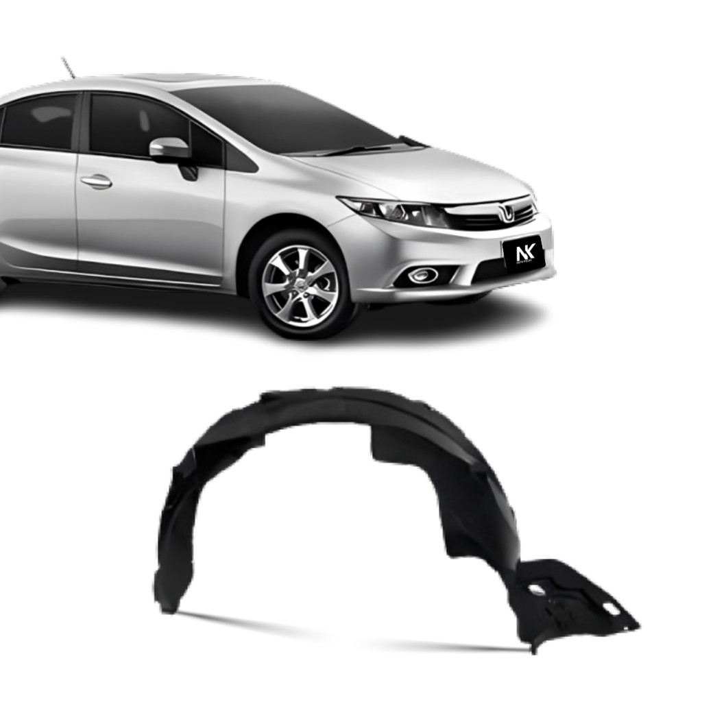 Detalhes do Par Parabarro Dianteiro Civic 2012 2013 2014 2015 2016