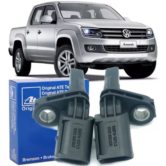 Kit 2 Sensor Freio Abs Dianteiro Amarok 2.0 16V Diesel de 2010 a 2017 - Original