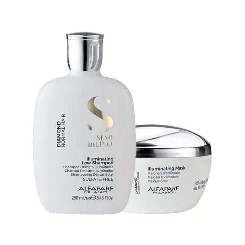 Máscara Alfaparf Semi Di Lino Diamond Illuminating 200ml: Onde Comprar | BuscaProdutos