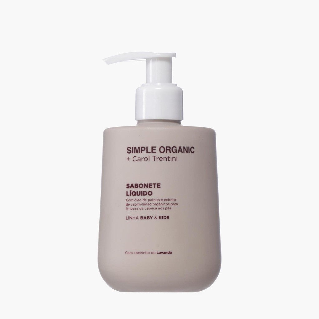 Sabonete Líquido Baby & Kids Simple Organic em Oferta na Shopee