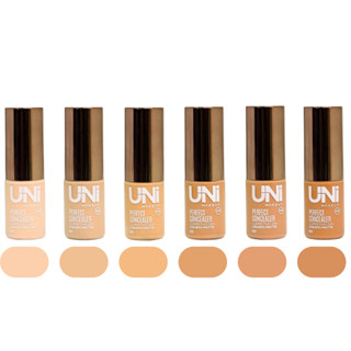 Corretivo Liquido Facial Cremoso Matte 24 horas A prova d'água 8ml UNImakeup em Oferta na Shopee