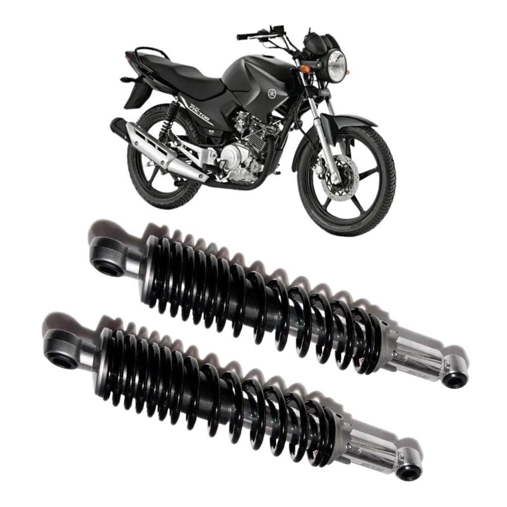 Par Amortecedor Traseiro Yamaha Ybr 125 Factor C/ Regulagem em Oferta na Shopee