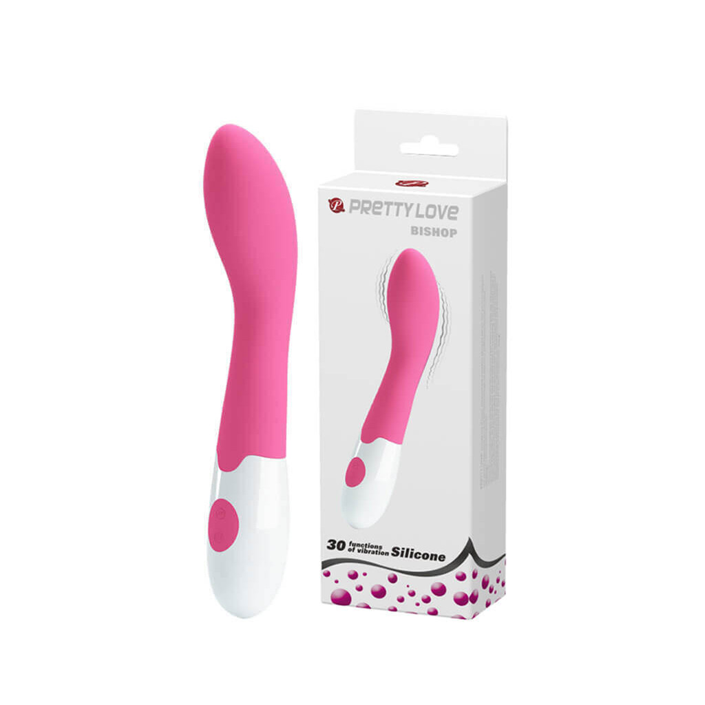 Vibrador Ponto G com 30 Vibrações - 2 Cores | Bishop em Oferta na Shopee