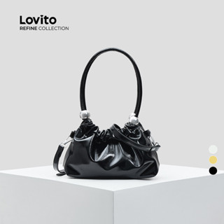 (Lovito Refine) Casual Pequena E Verão Pequena Bolsa De Ombro Para Mulher LFR13128 em Oferta na Shopee