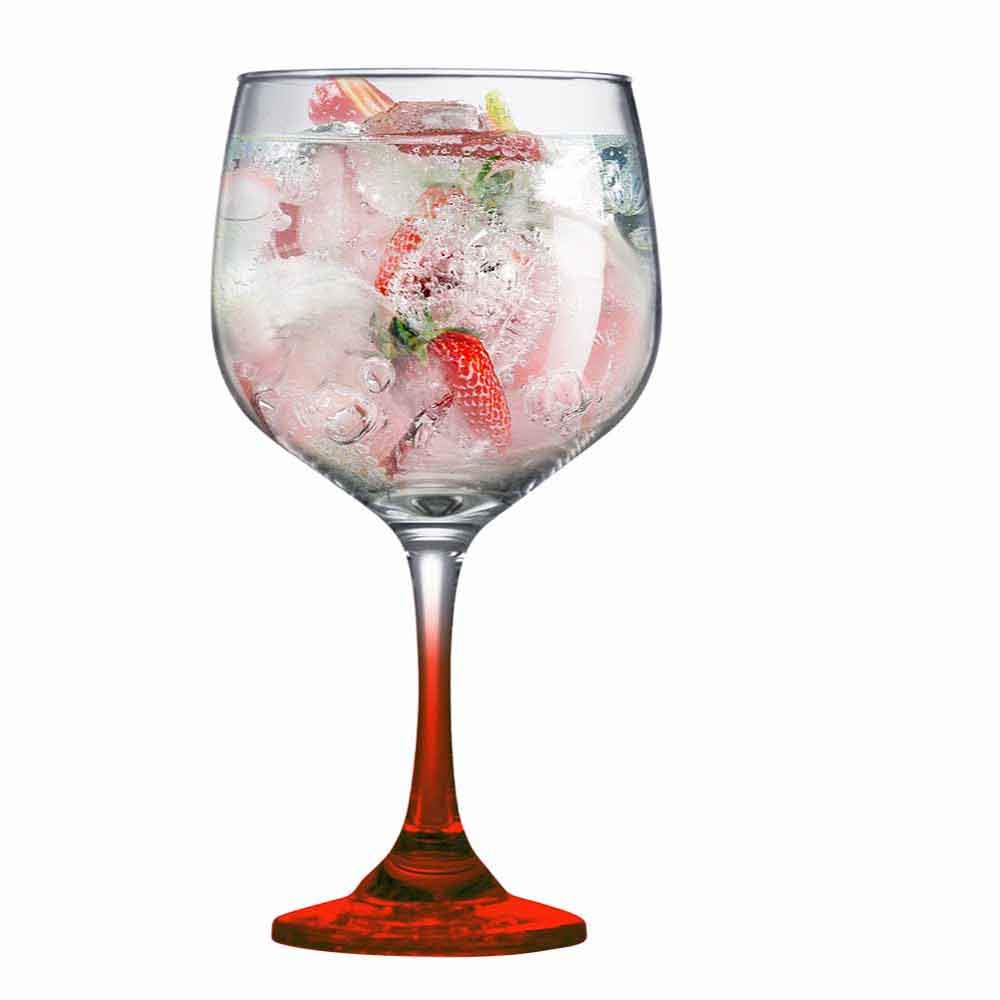 Taça de Vidro de Gin Escolha Sua Cor 690ml - Ruvolo em Oferta na Shopee