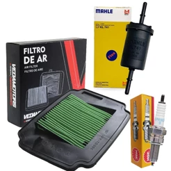 Kit de Filtros + Vela Ngk Biz 125 / Biz 110i