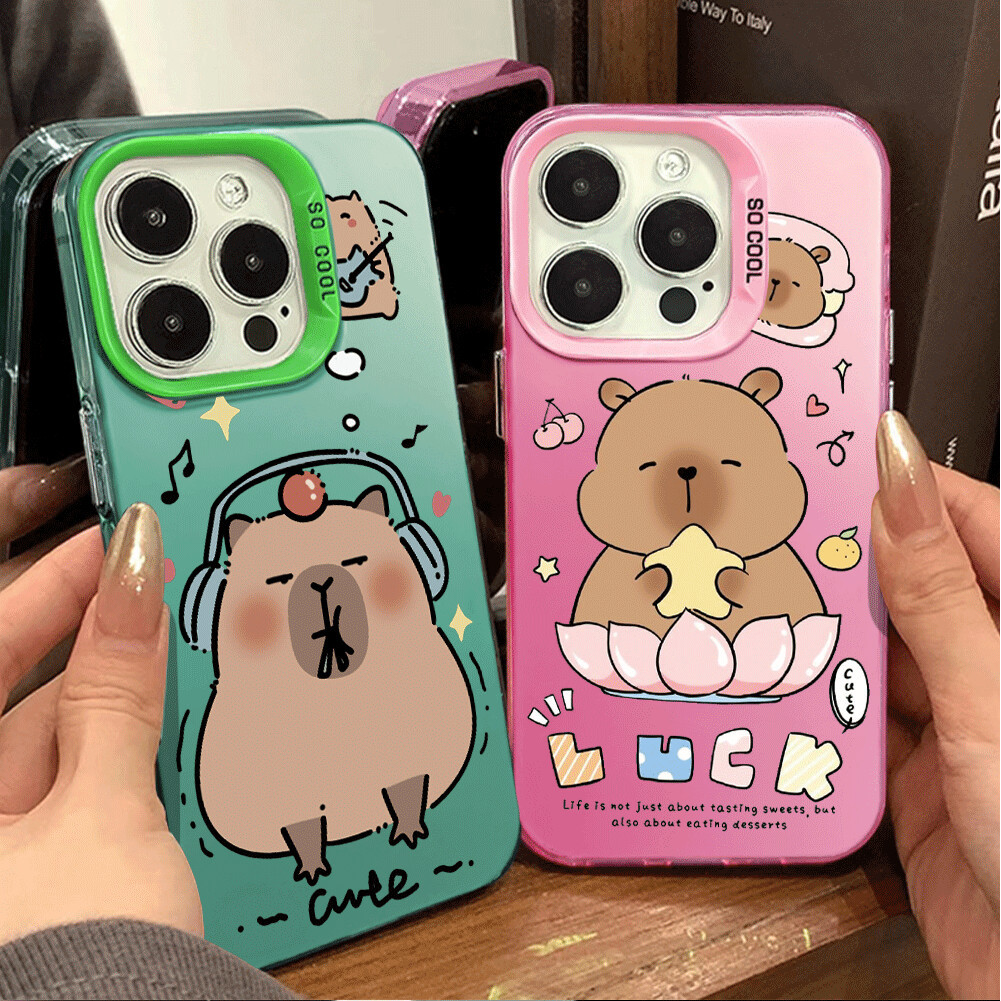 Capa Anti-Choque Fofa Para Samsung A04 A05 A05S A10 A11 A12 A15 A23 A32 A34 A35 A50 A51 A52 A54 A55 S20 S21 S22 S23 S24 