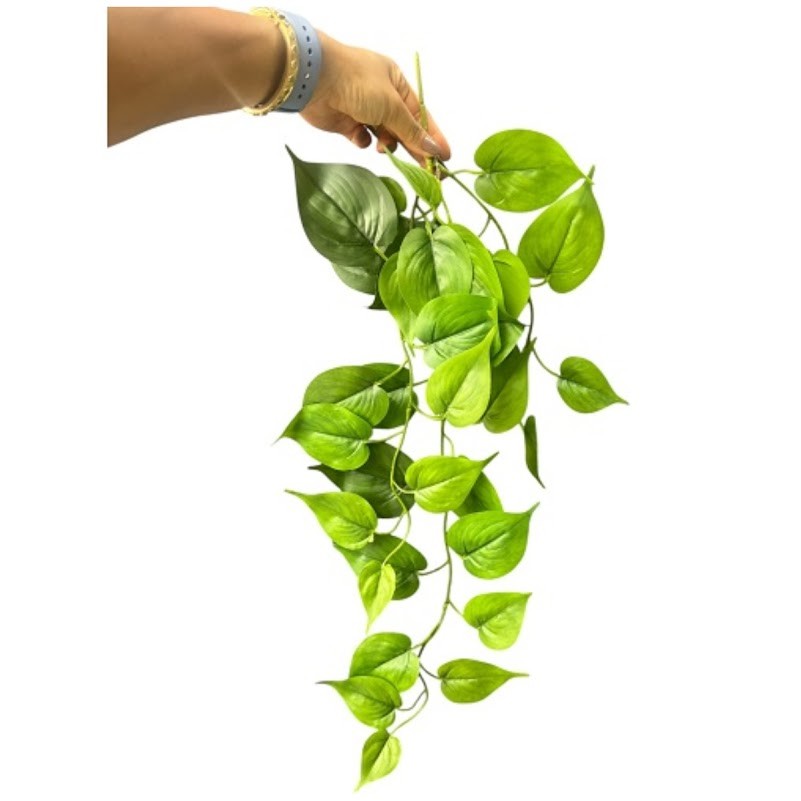 Pendente Folhagem Jiboia Perfeira Planta artificial para Decoração