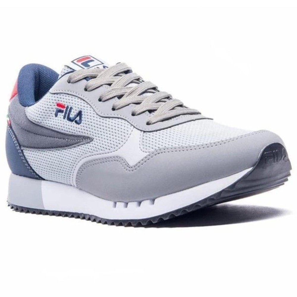Tênis Fila Jogger Euro Sport II Masculino - Cinza e Marinho
