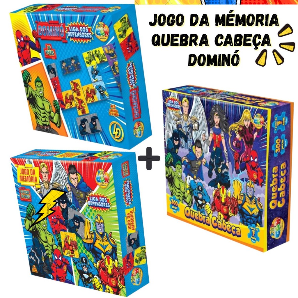 Dominó de Personagens: Onde Comprar | BuscaProdutos