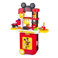 Maleta de Viagem Mickey Cozinha Play Set 3 em 1 Multikids - BR1300