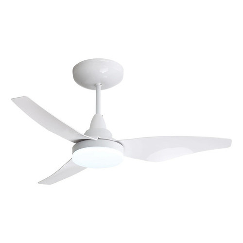 Ventilador de Teto 3 Pás Branco Aliseu Eco Mestre com LED – Silencioso e Moderno