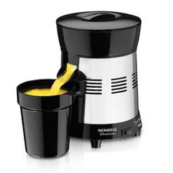 Extrator de Suco Mondial Turbo Premium 1L 250W Preto/Inox Bivolt - E-10