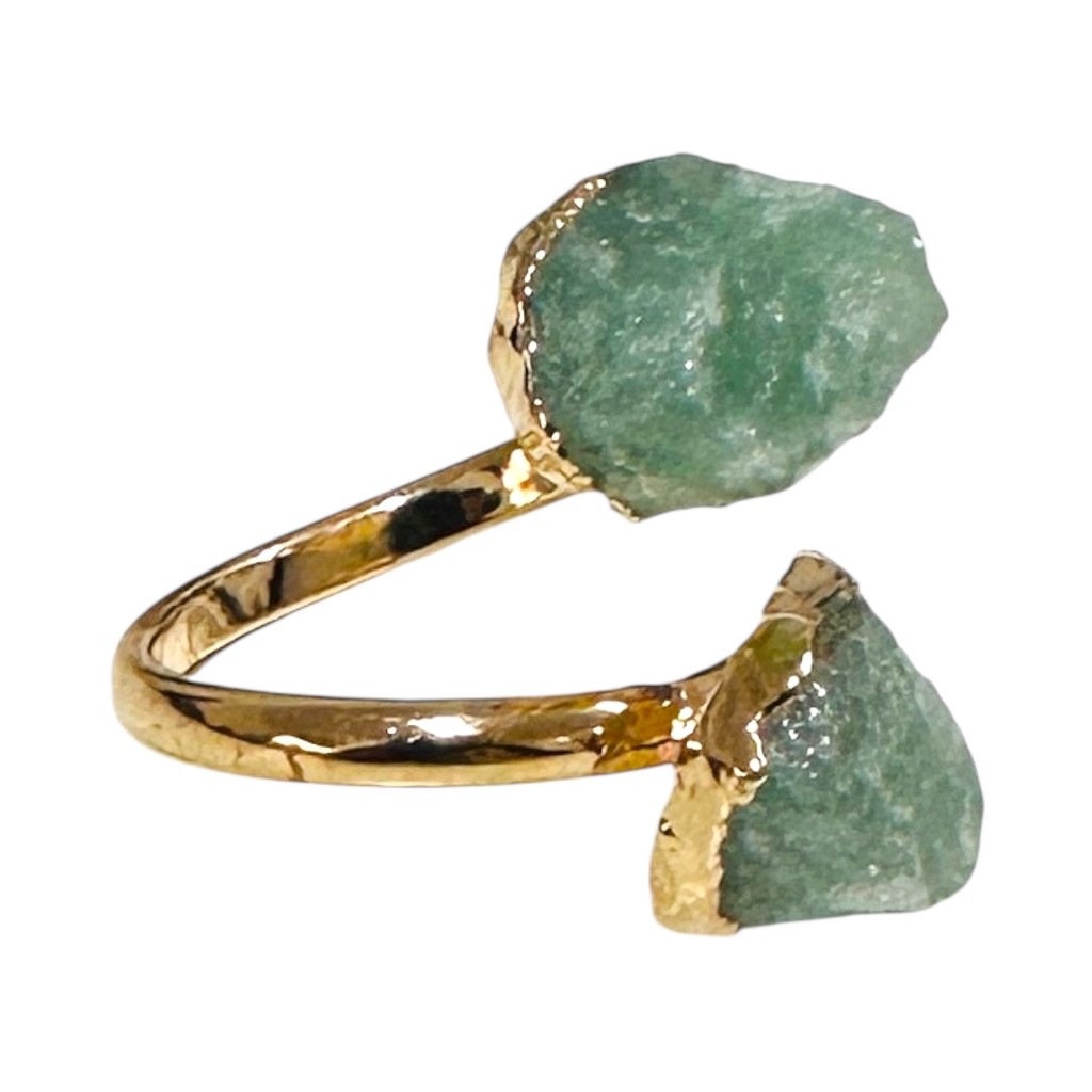 Anel Quartzo Verde - Comprar com Melhor Preço em Anéis