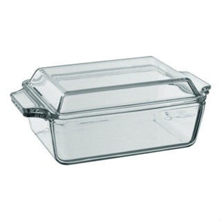 Assadeira Retangular Com Tampa Vidro Temperado 1l 9x23x14cm em Oferta na Shopee