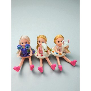 brinquedo mini boneca sunshine tik tok com boia linda princesa